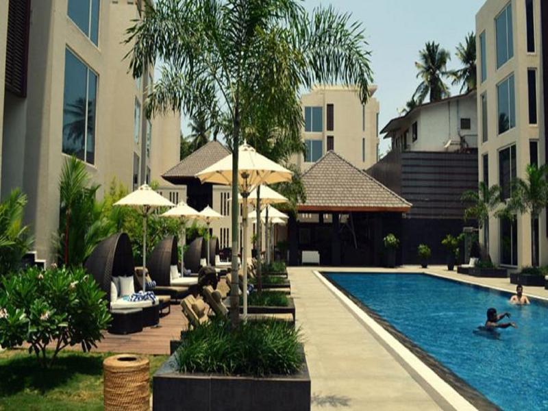 ハード ロック ホテル ゴア カラングート エクステリア 写真 The pool at the hotel