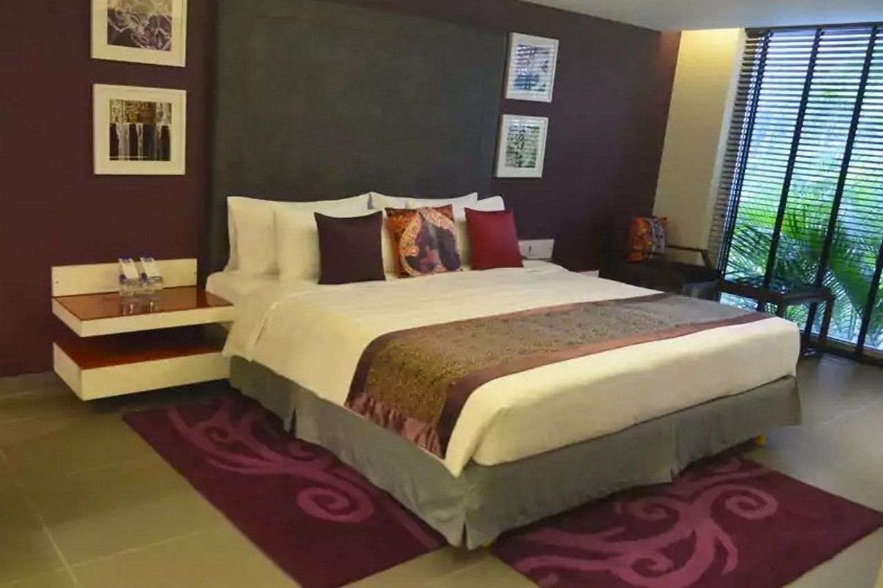 ハード ロック ホテル ゴア カラングート エクステリア 写真 A bedroom at the hotel